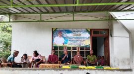 Kegiatan Reses Masa Sidang I Anggota DPRD Manggarai Barat dari Partai Golkar di Kecamatan Mbeliling, Desa Golo Damu.