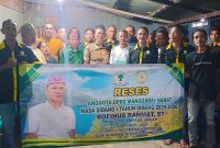 Reses di desa Gorontalo, Rofinus Rahmat mendorong Organisasi Pemuda Wae Mata agar lebih proaktif