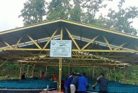 Lokasi budidaya Ikan kelompok Dalong Jaya, Desa Watu Nggelek, kecamatan Komodo