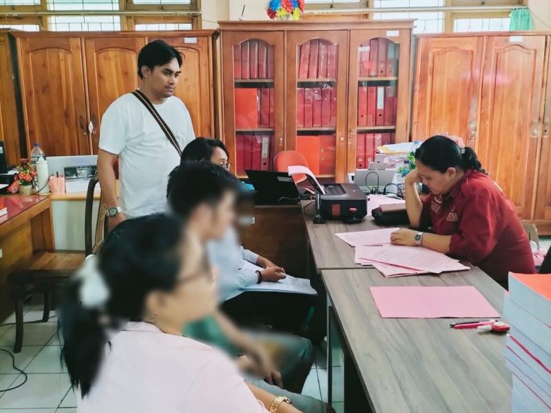Berkas Perkara Kasus Pencabulan Anak Sudah Dilimpahkan ke Kejaksaan Negri Kota Kupang.