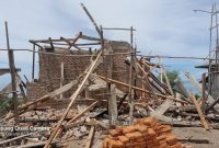 Salah satu Rumah Warga Wae Togo yang menjadi Korban pengerusakan oleh Warga Pela atas perintah Tu'a Adat Kampung Pela