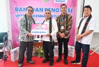 Bupati Manggarai Barat dan Branch Manager Indomaret Malang, Andhika Prawitra Artha Sukma