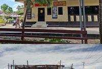 Kondisi Rumah salah satu warga Wae Togo kecamatan Lembor Selatan yang dihancurkan sekelompok orang pada, Sabtu 15 November 2025 lalu