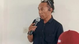 Marcelus, Jurnalis Media Group Network sekaligus mantan Ketua Perhimpunan Wartawan Manggarai Barat (PWMB). 