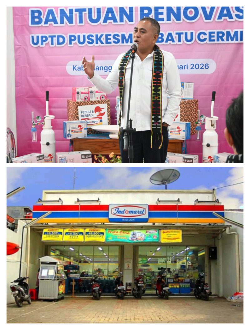 Bupati Manggarai Barat Edistasius Endi ucapan terimakasih dengan kehadiran Indomaret di Labuan Bajo sat ini