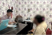 Ruangan Penyidik Polres Mabar saat mengambil Keterangan dari sejumlah saksi