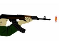 Foto Ilustrasi dugaan penembakan