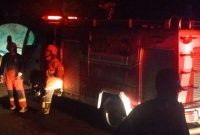 Kantor Notaris nyaris terbakar di jalan Mawar Golo Koe