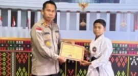 Salah satu dari keempat atlet yang menerima Sertifikat tersebut adalah Ansgarius Febriano Habur