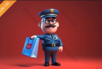 Diduga Ada Oknum Polisi Yang Berperan Dibalik Msalah Tanah Di Nggoer Golo Mori, Kecamatan Komodo. (foto ilustrasi seorang Oknum Polisi).