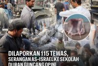 Sebanyak 115 Orang Tewas Dalam Serangan Di Sekolah Putri Iran.