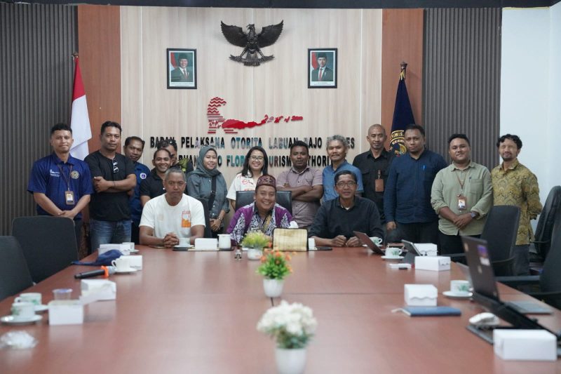Diskoria bersama Media di Kantor BPOLBF Labuan Bajo pada Jumaat (6/3/2026) siang.