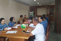 Densus 88 melaksanakan Pertemuan yang berlangsung di ruang kerja Sekretaris Daerah Kabupaten Manggarai.