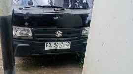 Mobil Marselinus yang di tarik oleh Adira Finace. 