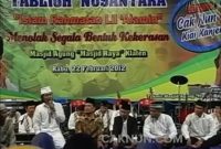 Ramalan Cak Nun Dihadapan Jemaah Tahun 2012 Menjadi Kenyataan.