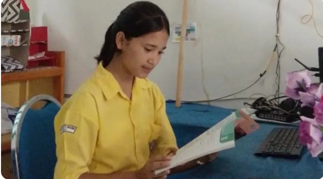 Kisah dibalik kegelapan oleh: Yohana Gresia Elsinta Jihi Siswi SMAS St. Gregorius Reo.