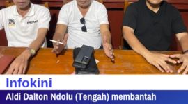 Aldi Dalton Ndolu, PH dari Sakarudin saat ditemui Awak Media di Labuan Bajo.