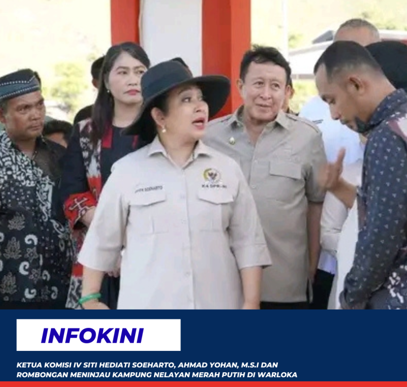 Wabup dan Kadis Ketahanan Pangan Manggarai Barat dampingi Komisi IV DPR-RI untuk meninjau KNMP di Warloka..