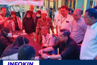 PNM didampingi Menteri UMKM melakukan aksi pemeriksaan Gratis Bagi Masyarakat di Pulau Rinca.