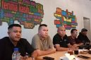 Kuasa Hukum Hasanudin dan Zakarudin saat Konfrensi Pers usai Polda NTT terbitkan SP3.