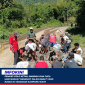 Pemdes Golo Ketak, Banbisa dan juga masyarakat perbaiki jalan rusak, Tanjakan Kampung Wate. 