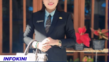 Fatincy Reynilda, S.P, dari Kadis Ketahanan Pangan dan Perikanan Mabar, kini dengan posisi barunya menjadi Kepala Dinas Tenaga Kerja, Transmigrasi, Koperasi dan UKM yang dilantik oleh Bupati Mabar pada Kamis, 6/5/2026. Di Aula kantor Bupati Manggarai Barat. 