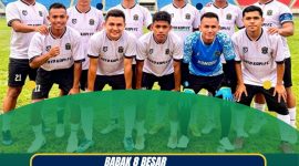 Skuad Tim Toto Kopi FC siap Bertanding sebagai Tim Tandang pada Babak 8 Besar Turnamen Pentakosta di Paroki Noa Kecamatan Mbeliling.