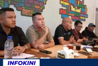 Aldri Dalton Ndolu, dkk Kuasa Hukum dari Hasanudin dan Zakarudin gelar Konfrensi Pers usai Polda NTT terbitkan SP3 kepada Klien mereka.