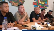 Aldri Dalton Ndolu, dkk Kuasa Hukum dari Hasanudin dan Zakarudin gelar Konfrensi Pers usai Polda NTT terbitkan SP3 kepada Klien mereka.