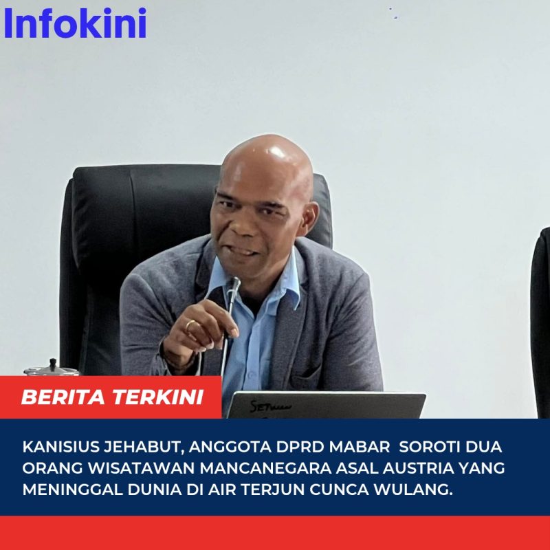 Kanisius Jehabut, soroti kejadian dua Wisatawan asing yang jatuh dan meninggal di Jembatan Air Terjun Cunca Wulang.