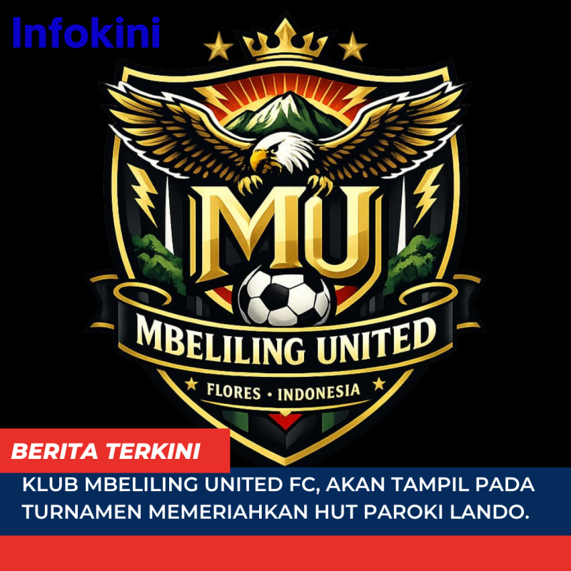 Mbeliling United FC akan tampil pada turnamen HUT Paroki Lando.