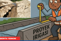 Proyek Irigasi di Kecamatan Reok, Kabupaten Manggarai tuai sorotan Publik. (foto ilustrasi).