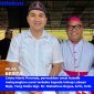 Cristo Mario Pranda bersama Uskup Labuan Bajo, yang mulia Mgr. Dr. Maksimus Regus, S.Fil., M.Si. 