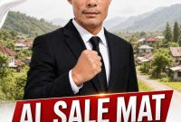 Al Sale Mat, Calon Kepala Desa Wae Jare 2026.