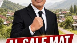 Al Sale Mat, Calon Kepala Desa Wae Jare 2026.