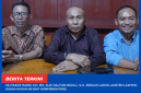 Tim Kuasa Hukum IB, saat Konfrensi Pers terkait Kasus Dugaan Penyebaran data pribadi oleh EH.