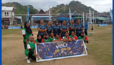 Putri Komodo Selatan Laju ke Babak 16 Besar Voli Putri Golo Mori.