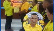 Rofinus Rahmat, terpilih menjadi Ketua DPD Golkar Manggarai Barat.
