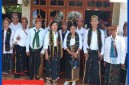 Tokoh adat dampingi proses pendaftaran bakal calon Kades Maksimus Suhandi.