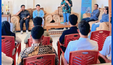 Kadis Fatinci Reynilda, saat membuka sesi Wawancara bagi peserta yang magang ke Jepang.