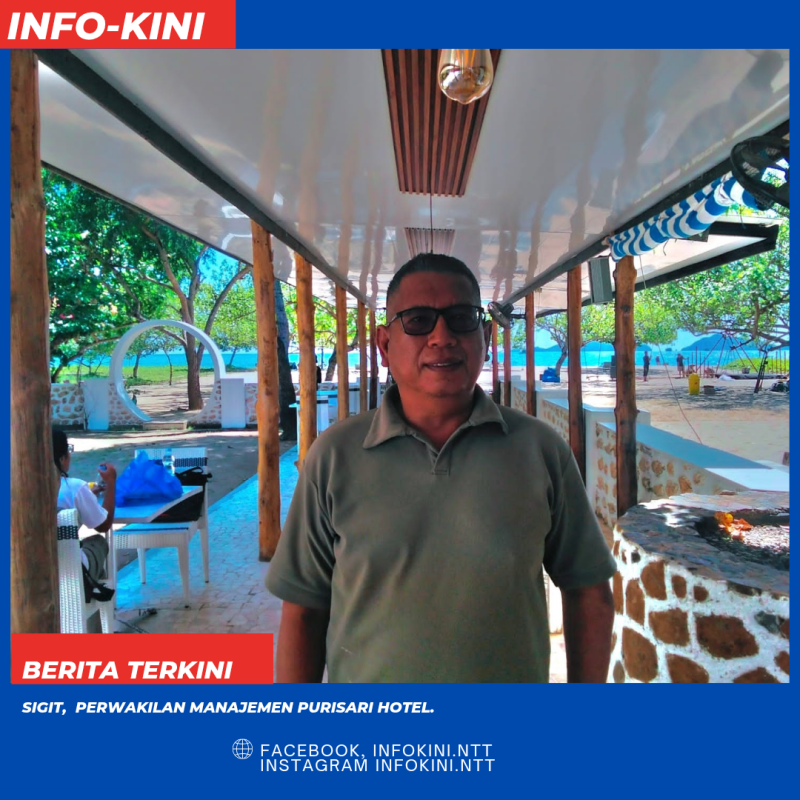 Sigit, perwakilan Management Hotel Puri Sari.