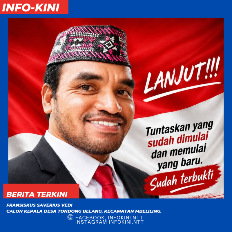 Jelang Pilkades Desa Tondong Belang, Fransiskus Saverius Vedi Ajak Warga Jaga Kedamaian.
