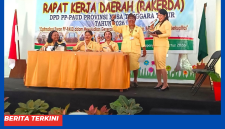 Rapat Kerja Daerah (Rakerda) DPD-PP PAUT NTT di Kupang.