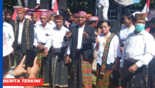 Koalisi Besar di Pilkades Tondong Belang, Tiga Pemangku Adat Kompak Amankan Posisi Fransiskus Vedi.