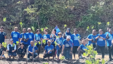 Demokrat Mabar Tanam Mangrove dan Bersih Pantai di Labuan Bajo.