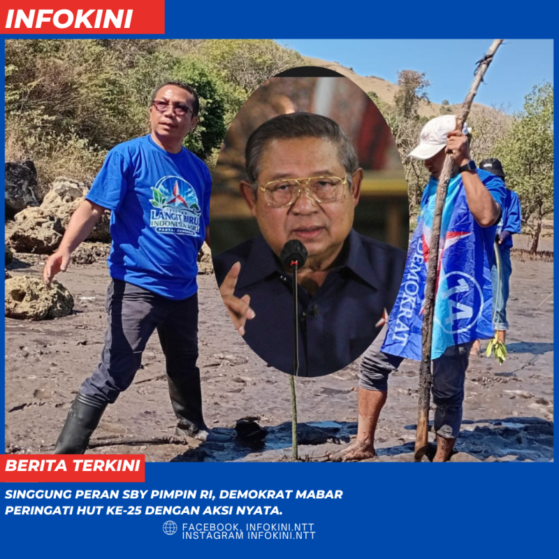Sebut SBY Pemimpin Sukses Era Reformasi, Ketua Demokrat Mabar Ajak Kader Konsisten Mengabdi.
