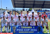Monster Mbeliling FC berhasil Taklukan Gladiator pada Babak Penyisihan Grup B PSSI CUP II Manggarai Barat.