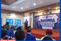 DPD PAN Manggarai Barat Gelar Rakerda dan Pelantikan DPC untuk 12 Kecamatan di Aula Suka Damai, Desa Batu Cermin, Kecamatan Komodo. Rabu (12/8/2026).