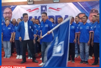 Rakerda dan Pelantikan Ketua DPC PAN Manggarai Barat, yang berlangsung di Aula Suka Damai. Rabu (12/8/2026).