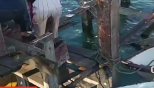 Kondisi Jetty yang berada di Kampung Ujung Labuan Bajo sudah rusak Parah.